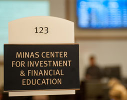 Minas Center Sign