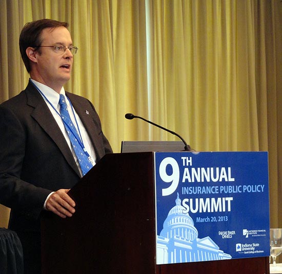 Brien Smith at 2013 9th Annual NFI Insurance Summit