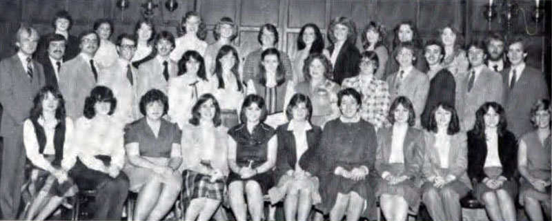 Delta Sigma Pi, Delta Tau chapter, 1982