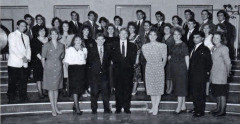 Delta Sigma Pi, Delta Tau chapter, 1992