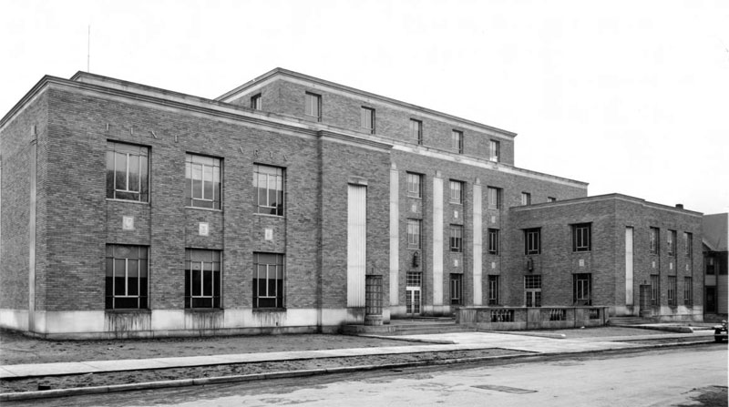 Fine Arts and Commerce Building, February 1940