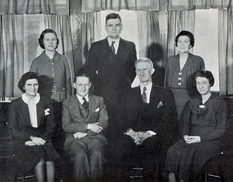 Commerce Faculty 1938