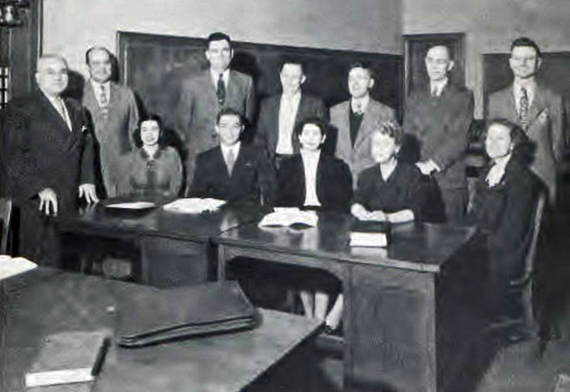 Commerce Faculty 1949