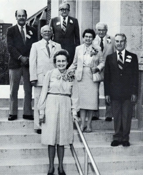 Retiring Faculty, 1984