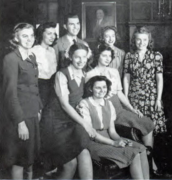 Pi Omega Pi, Chi Chapter, 1946