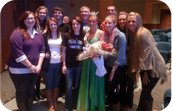 Jessica Weesner as Miss Indiana State University