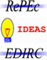 RePEc Ideas EDIRC logos