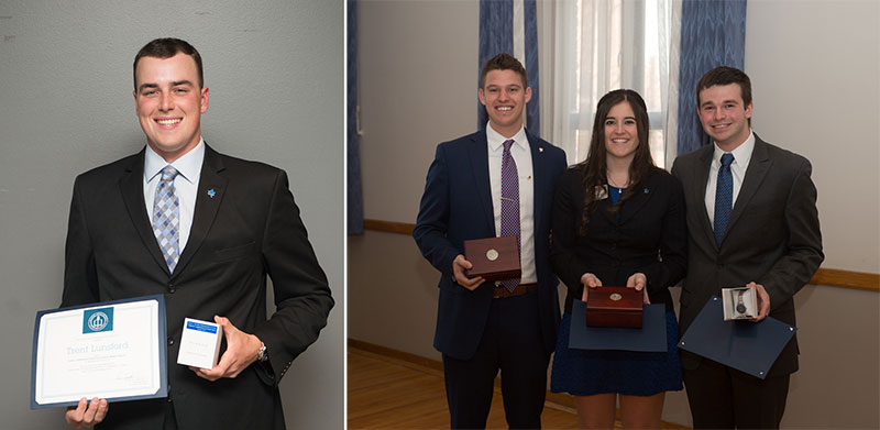 Trent Lunsford, Jak Kramer, Kyle Varble and Allison Crick