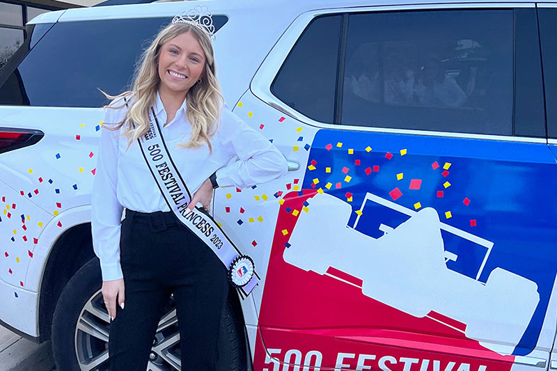 2023 Indy 500 Festival Princess, Julia Sonntag