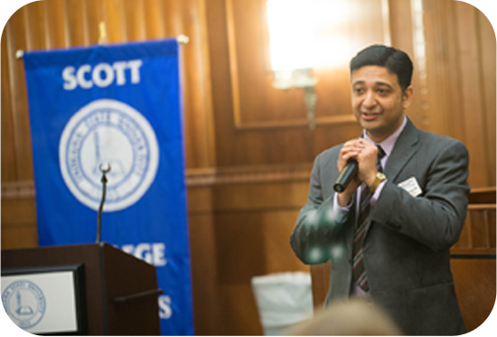 Dr. Kuntal Bhattacharyya, director of the CSMR.