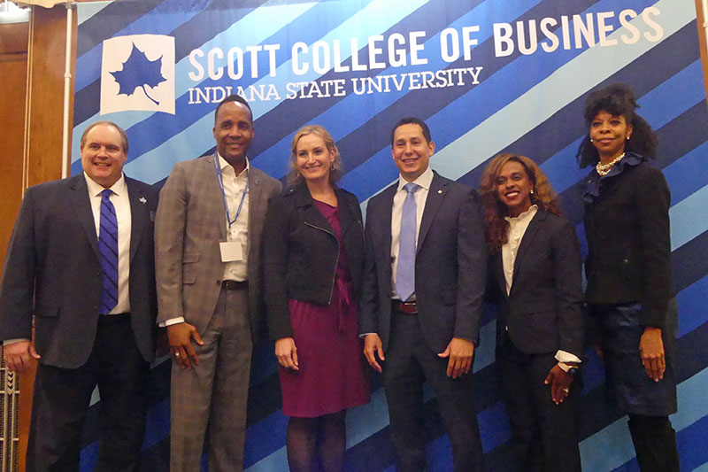 Diversity in Business Symposium panelists, April 2022