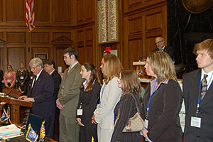 NFI Scholars at Statehouse, 2006